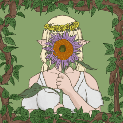 Elf's love sickness (feat. HATSUNE MIKU) Front Cover