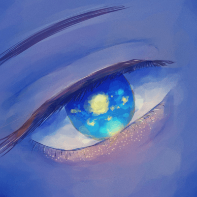 Eyes under the moon Front Cover