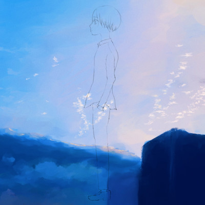 Melancholy prayer evening Front Cover