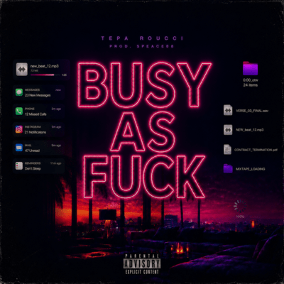 Busy As Fuckのジャケット写真