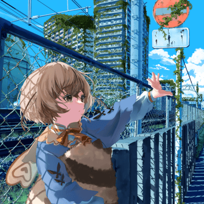 夜明かしの旅 (feat. 繭糸)のジャケット写真