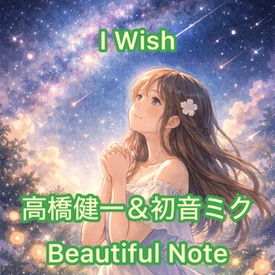 I Wish (feat. 高橋健一 & 初音ミク)のジャケット写真
