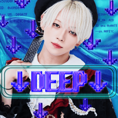 ↓DEEP↓のジャケット写真