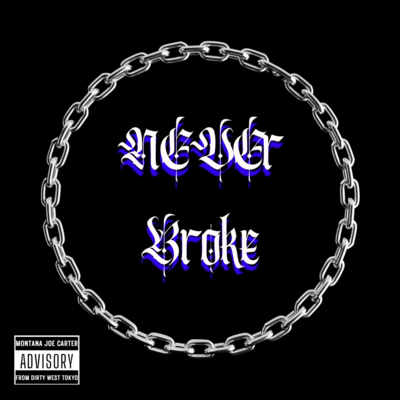 Never Broke Front Cover