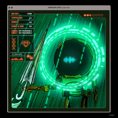 j.a.r.v.i.s. Front Cover
