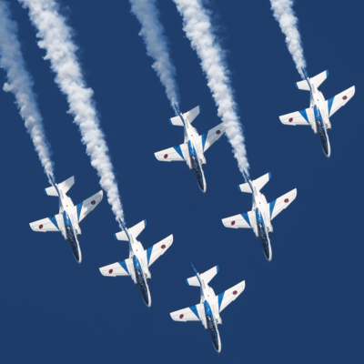 Blue impulse Front Cover