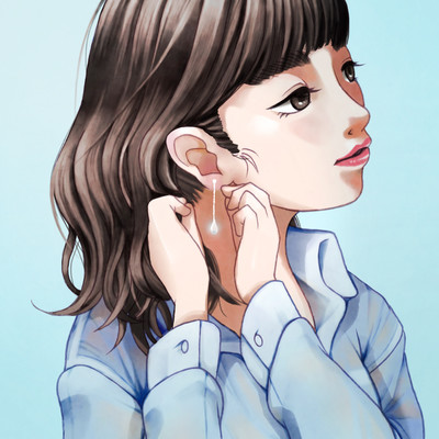 Silver Earrings Front Cover