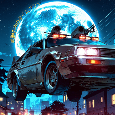 映画の中のタイムマシンのジャケット写真