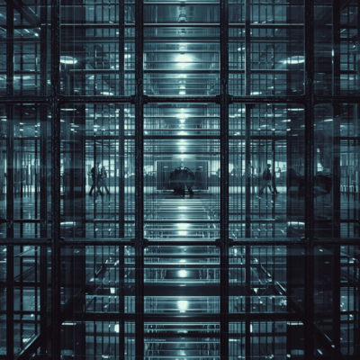 Glass Cage Front Cover