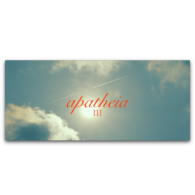 Apatheia III Front Cover