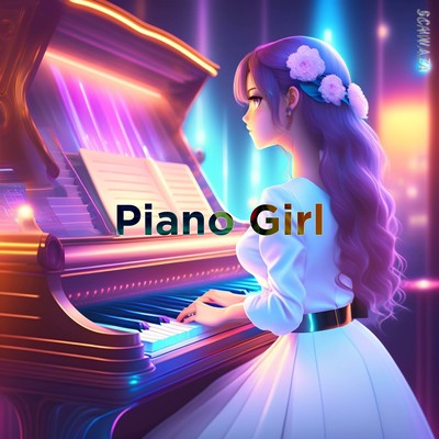 Swaying in the Moonlight: Piano Solo Filling the Quiet Moonlit Night Front Cover
