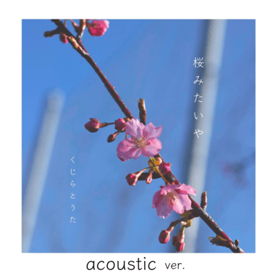桜みたいや (acoustic version)のジャケット写真
