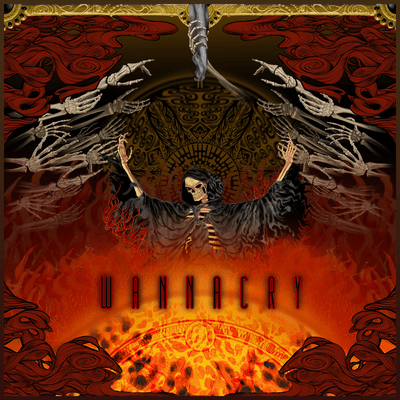 SCENES: FULL OF RED Front Cover