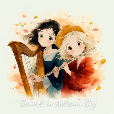 Sonnet in Autumn Sky Front Cover