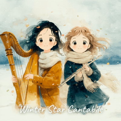 Winter Star Cantabile (Harp & Flute) Front Cover