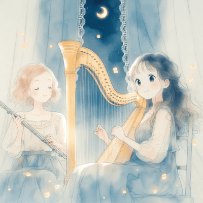 Secret Key (Harp & Flute) Front Cover
