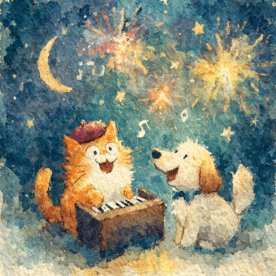 Meow & Woof Orchestra (vol.4 Galaxy) Front Cover