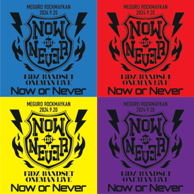 Now or Never (member's original ver) Front Cover