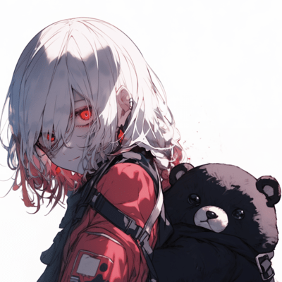 Yandere girl cold city Front Cover