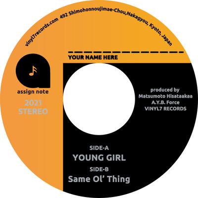 Young Girl Front Cover