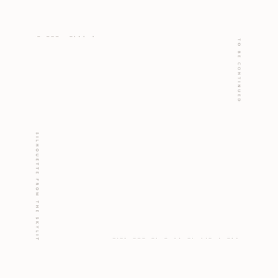 To Be Continuedのジャケット写真