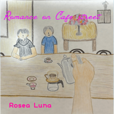 Romance on Cafe street Front Cover