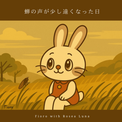 蝉の声が少し遠くなった日のジャケット写真