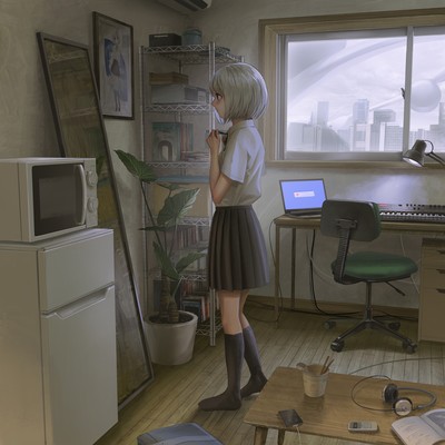 town without skyのジャケット写真