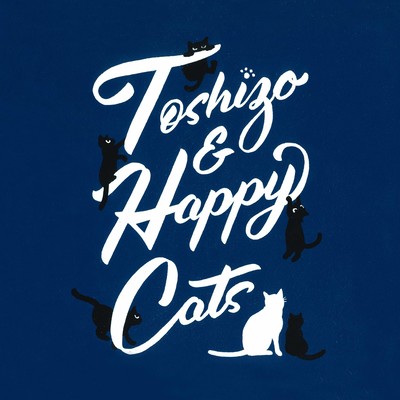 Toshizo and Happy Cats Front Cover