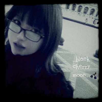 _black cherry moon_ (Sped Up) Front Cover