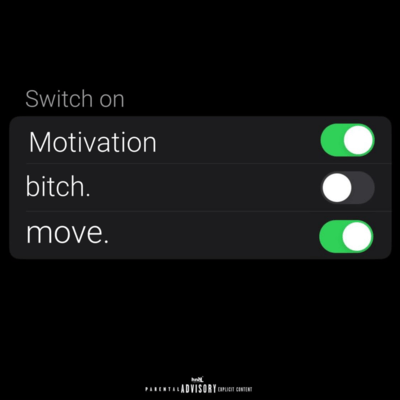 Switch on Front Cover