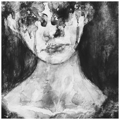 Golden goat climbing azure cliff Front Cover