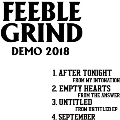 DEMO 2018のジャケット写真