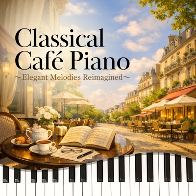 Classical Cafe Piano ~Elegant Melodies Reimagined~ (Jazz Piano Cover)のジャケット写真