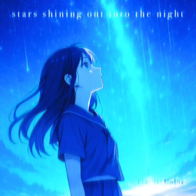 stars shining out into the night Front Cover