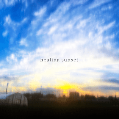 healing sunset Front Cover