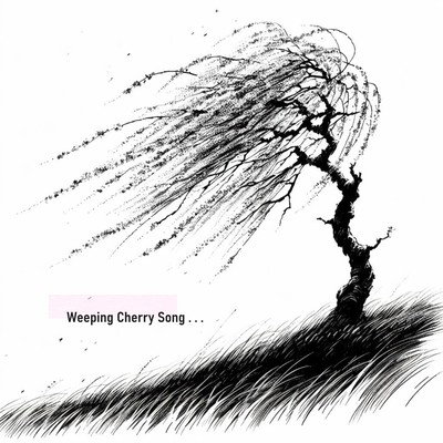 Weeping Cherry Song ~ Samurai like the wind (feat. Tomo Hirayama) Front Cover