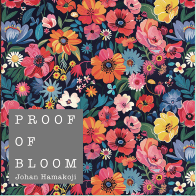 PROOF OF BLOOM Front Cover