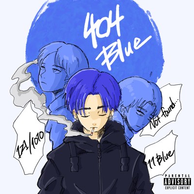 404 Blue Front Cover