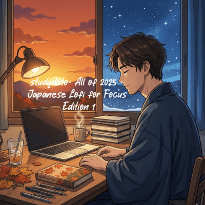 studydato - All of 2025 - Japanese Lofi for Focus Edition1のジャケット写真