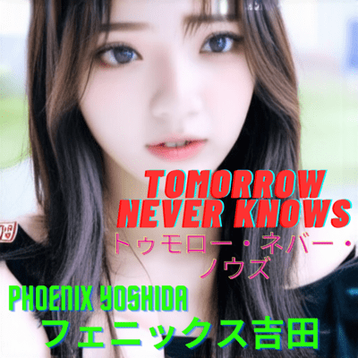 TOMORROW NEVER KNOWS Front Cover