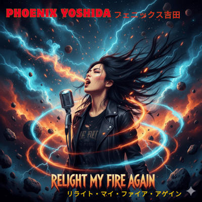 RELIGHT MY FIRE AGAIN Front Cover