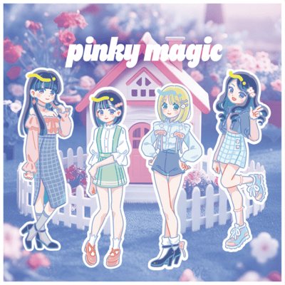 pinky magic Front Cover