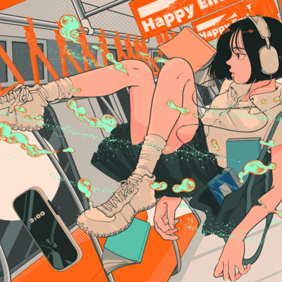 ハッピーエンド (ZAQ バージョン)のジャケット写真