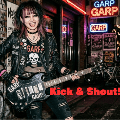 Kick & Shout! Front Cover