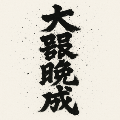 大器晩成-TAIKIBANSEIのジャケット写真