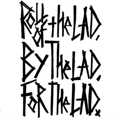 ROLL OF THE LAD, BY THE LAD, FOR THE LAD. Front Cover
