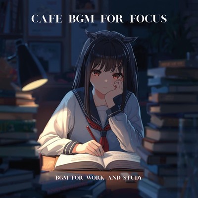 Cafe BGM for focus Front Cover