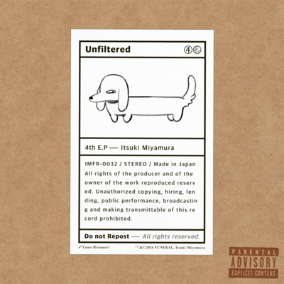 Unfiltered Front Cover