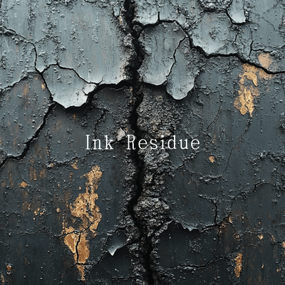 Ink Residue Front Cover